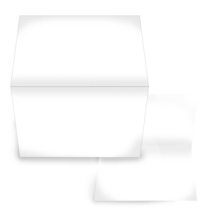 Online selbst gestalten: Blanko Klappkarte Format 17 x 11 cm