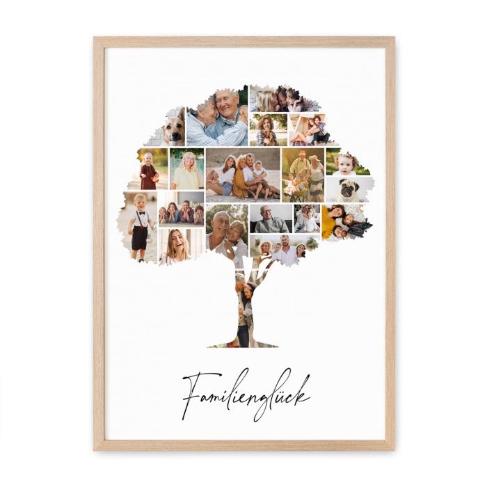Familien Stammbaum mit vielen Fotos - online selbst gestalten