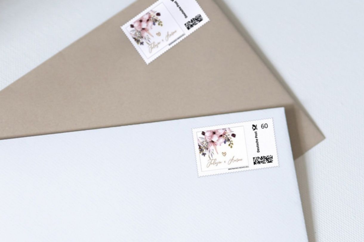 Individuelle Briefmarken online selbst gestalten